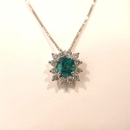Ciondolo Mirco Visconti con smeraldo e diamanti